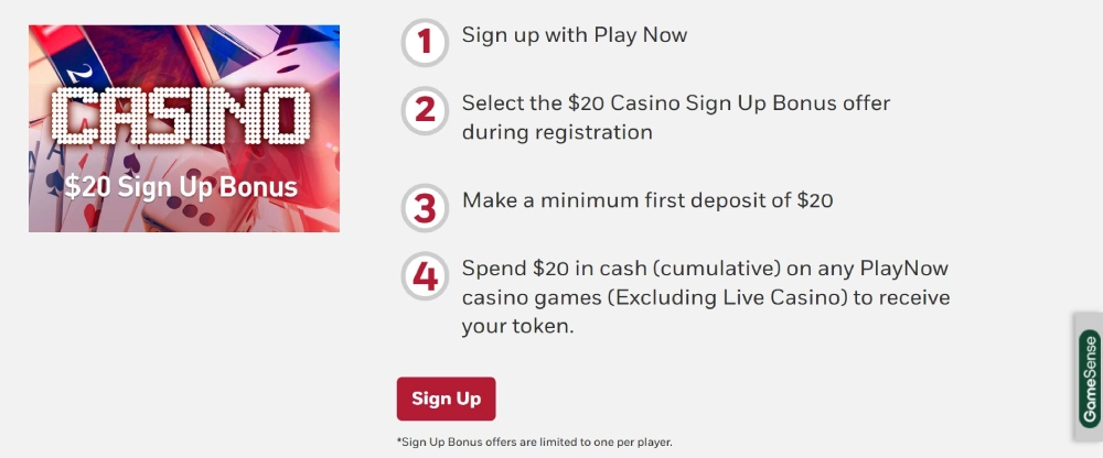 Play free online casino games in PEI with a bonus