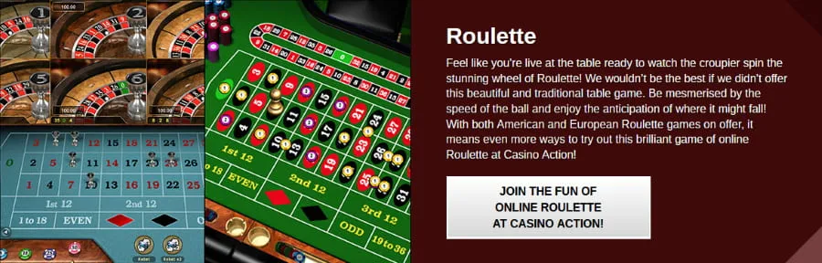 Casino Action roulette