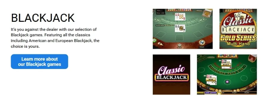 Luxury Casino blackjack